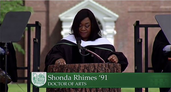 Shona Rhimes, doctor of Arts