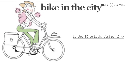 Le blog BD de Leah : Ma ville, ma vie à Vélo